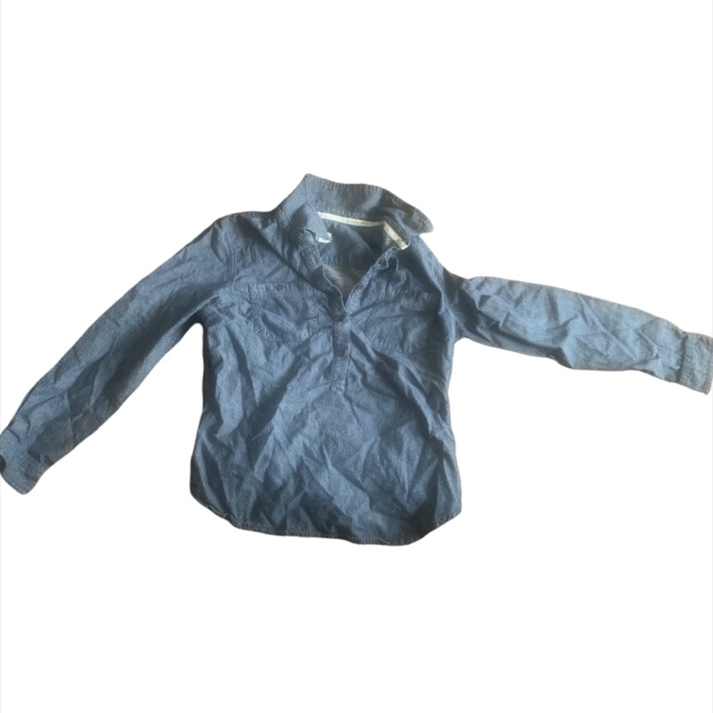 Womens jean button down shirt